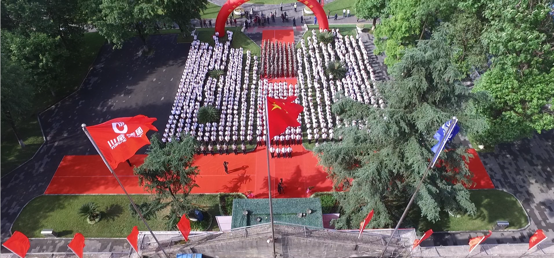 集團(tuán)隆重舉行成立二十周年升旗儀式(圖7)