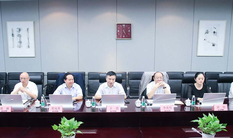 中鐵八局集團(tuán)董事長劉勝堯蒞臨川威考察交流(圖2)