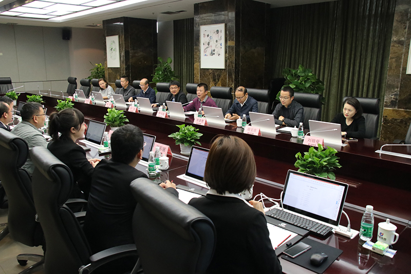 江川區(qū)區(qū)委副書記、代理區(qū)長常成蒞臨川威集團(tuán)考察交流(圖5)