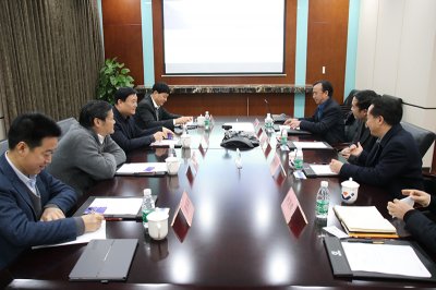 四川能投集團(tuán)到川威集團(tuán)開展交流洽談