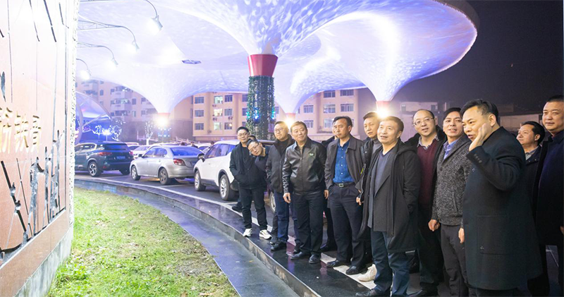 王勁董事長大年三十晚親臨燈會(huì)現(xiàn)場送祝福(圖9)