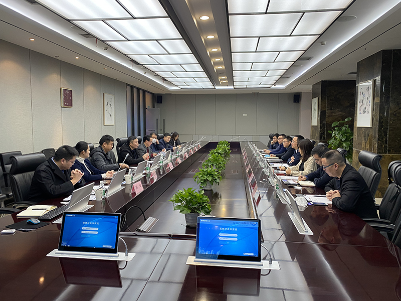 成都建工集團(tuán)赴川威集團(tuán)進(jìn)行溝通交流(圖2)