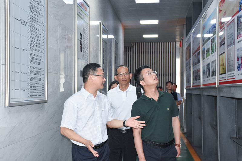 內(nèi)江市統(tǒng)計(jì)局到川威連界基地調(diào)研(圖2)