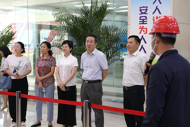 省機(jī)電冶煤工會(huì)到川威集團(tuán)專題調(diào)研(圖1)