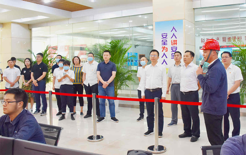 省委第十一巡視組來川威集團連界基地調(diào)研(圖1)