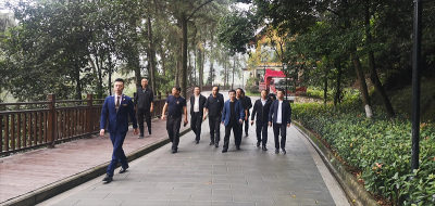 王勁董事長節(jié)日期間調(diào)研連界基地在建項目