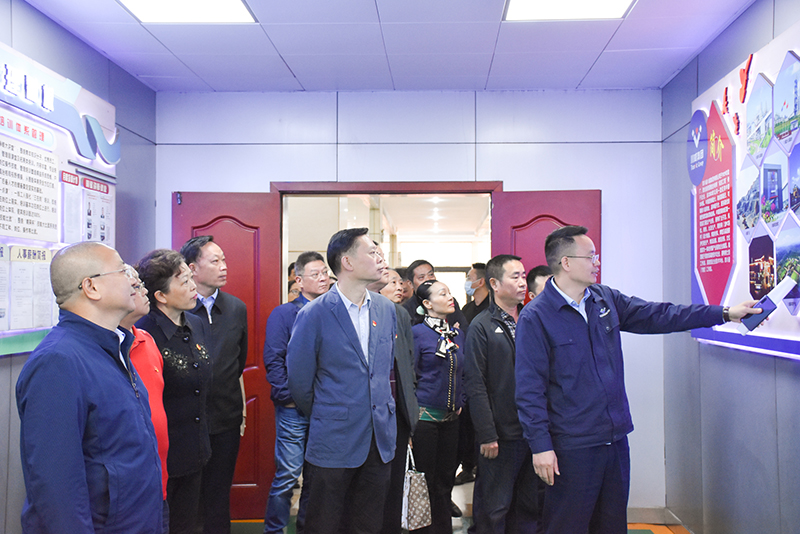 市中區(qū)人大常委會(huì)到川威連界基地考察(圖2)