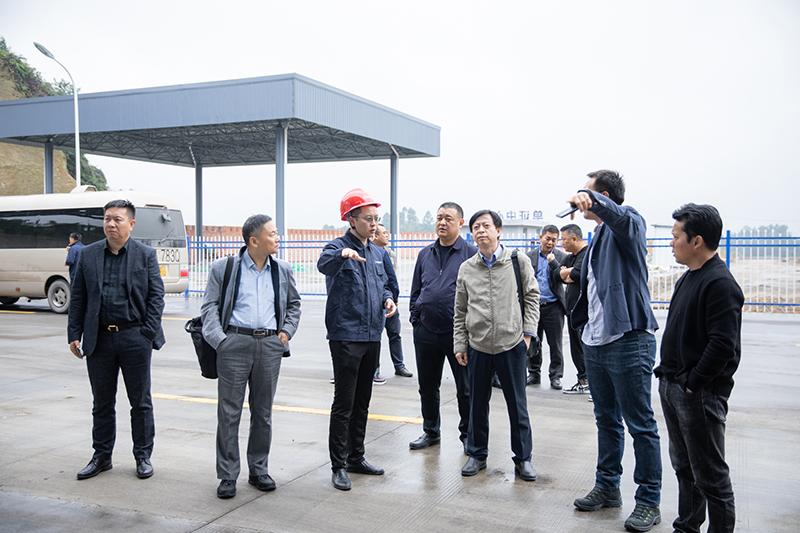 國機(jī)集團(tuán)蘇美達(dá)國際技術(shù)貿(mào)易有限公司到川威集團(tuán)連界基地調(diào)研交流(圖2)