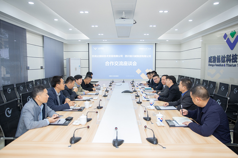 國機(jī)集團(tuán)蘇美達(dá)國際技術(shù)貿(mào)易有限公司到川威集團(tuán)連界基地調(diào)研交流(圖3)