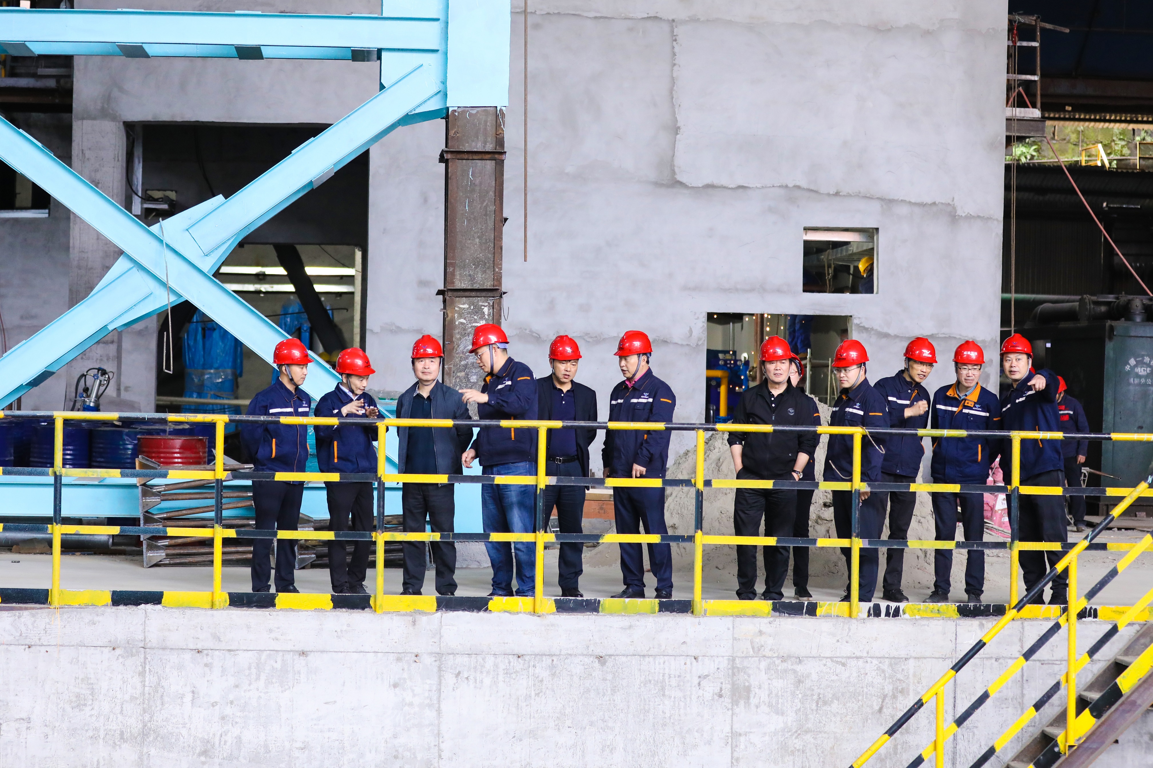 勞動(dòng)最光榮！川威集團(tuán)董事長(zhǎng)王勁一行“五一”勞動(dòng)節(jié)視察連界區(qū)域重點(diǎn)項(xiàng)目(圖7)