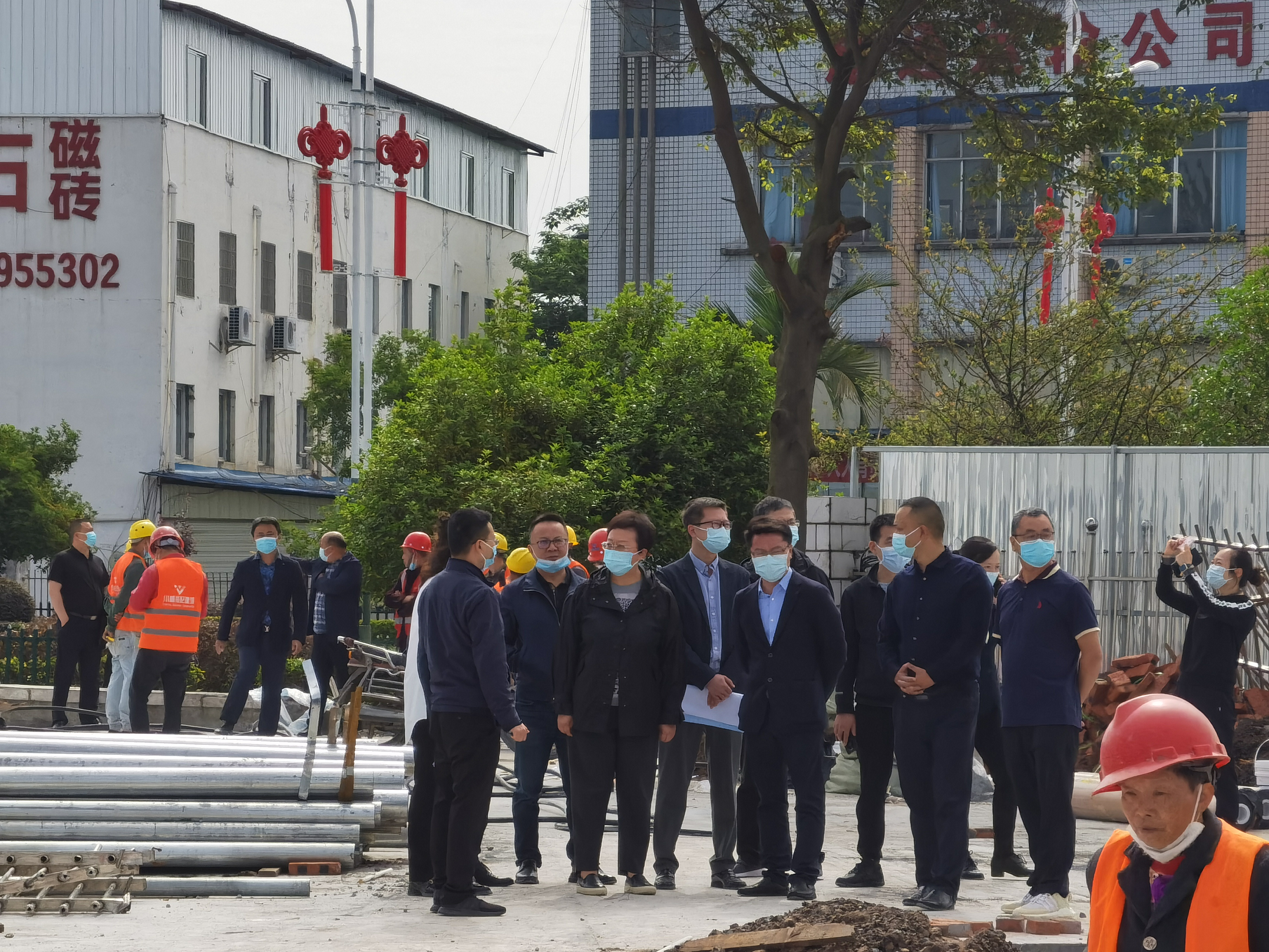 “很好，大家辛苦了” ——內(nèi)江市委書記鄭莉調(diào)研隆昌方艙醫(yī)院(圖4)