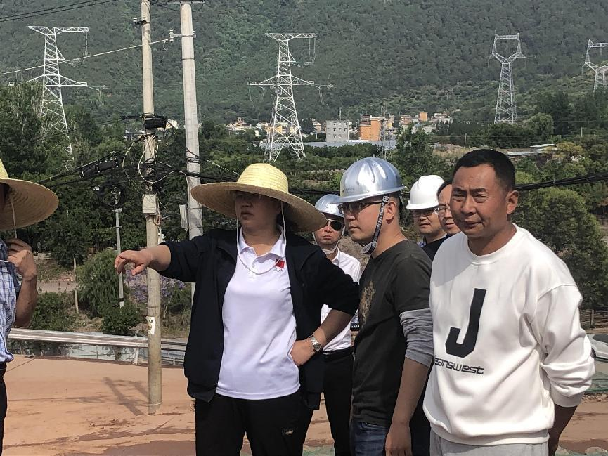 西昌市委副書記、市長宋莉蒞臨海南大石板鄉(xiāng)村振興二期項目視察工作(圖2)