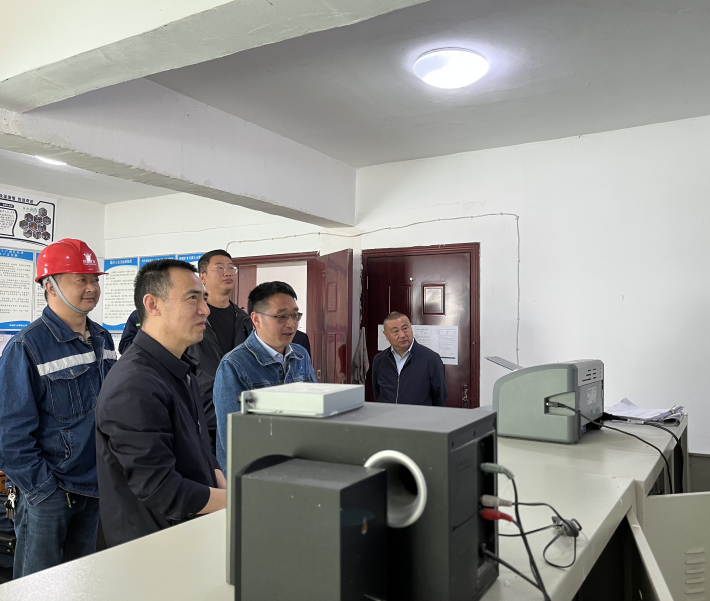 阿壩州政協(xié)副主席秦開(kāi)金一行到礦業(yè)總公司阿壩礦區(qū)調(diào)研(圖2)