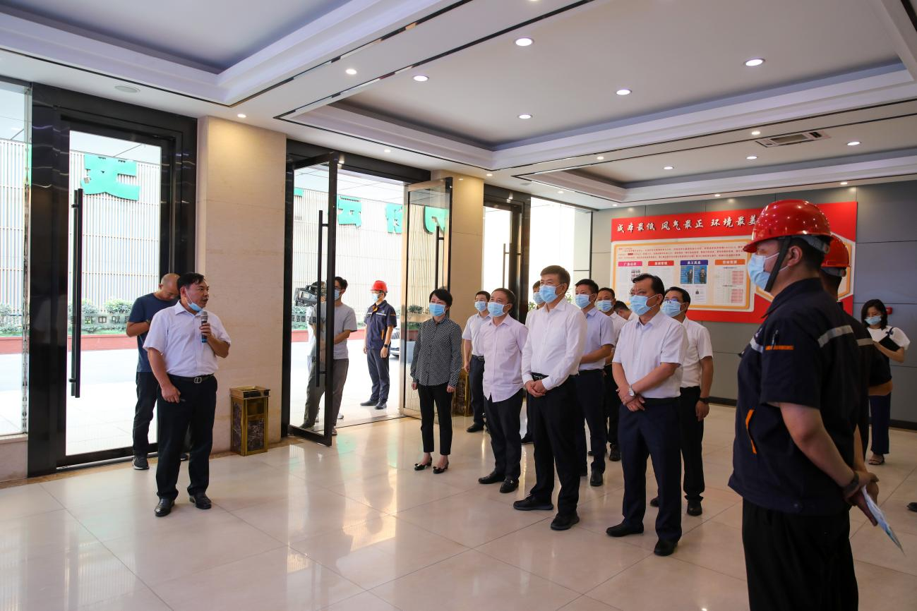 省委常委、組織部部長(zhǎng)于立軍一行到川威連界基地調(diào)研(圖2)