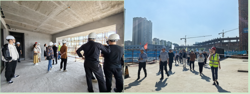 業(yè)主說好才是真的好！——眾欣森林開展工地開放日活動(圖2)