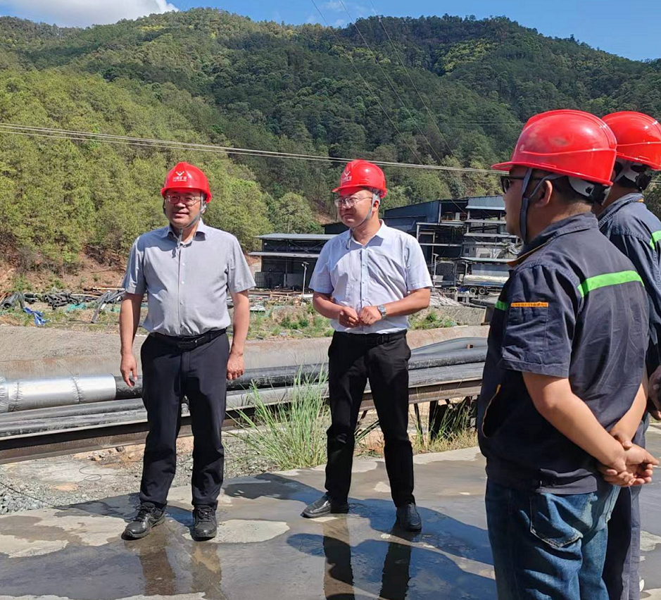 會理市市委書記陳方勇到礦業(yè)總公司會理區(qū)域視察工作(圖3)