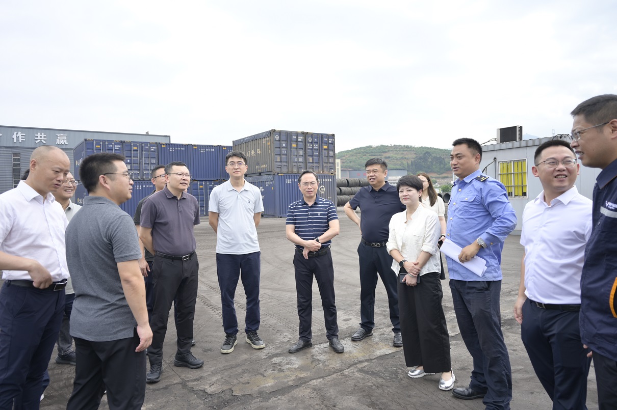 搶抓新機(jī)遇，謀求新合作，匯聚新動(dòng)能——內(nèi)江考察團(tuán)蒞臨通宇物流參觀交流(圖2)