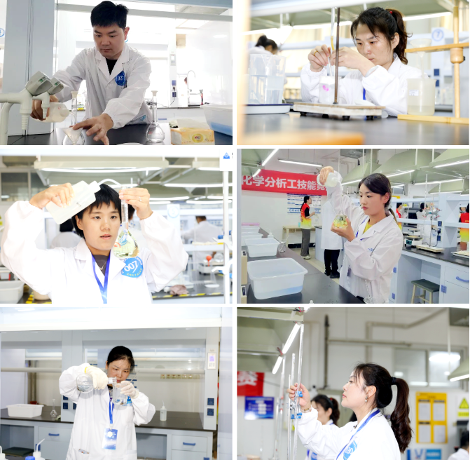 技能比拼競(jìng)芳華  超越極限攀高峰 —— 星船城參加2024年全國(guó)水泥化學(xué)分析工技能競(jìng)賽創(chuàng)歷史佳績(jī)(圖6)