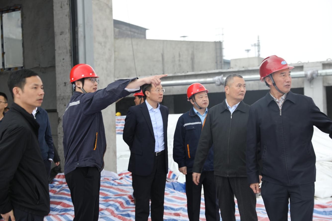 市人大常委會副主任曾云忠、市政府副市長畢勝到川威調研督導超低排放改造推進情況(圖2)