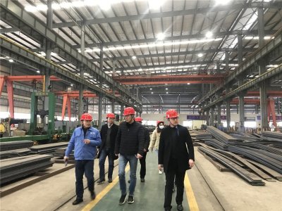 成都建工集團(tuán)到匯源裝建考察交流