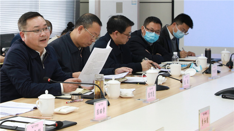 內(nèi)江市副市長(zhǎng)陳萬(wàn)見一行到川威調(diào)研(圖3)