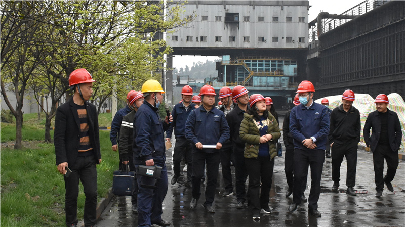 省統(tǒng)計局到川威集團博威能源調(diào)研(圖1)