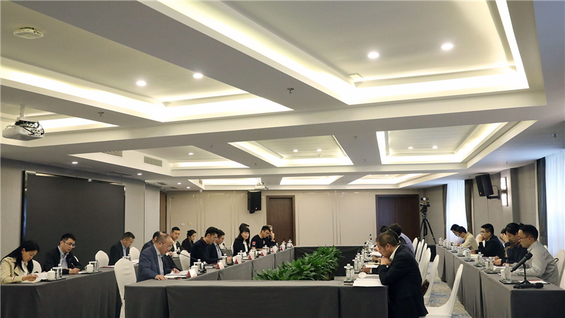 內(nèi)江市市長鄭莉一行到川威集團座談交流(圖1)