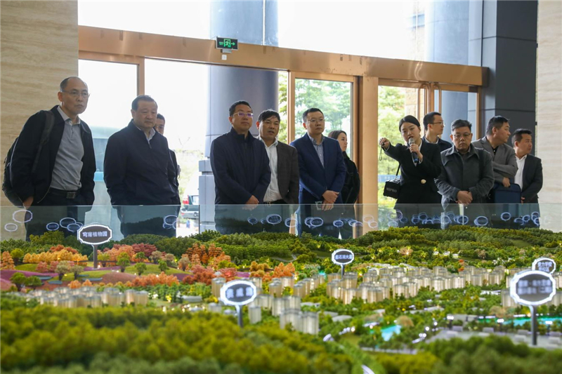 省成本調(diào)查監(jiān)審局局長(zhǎng)羅飛龍一行到川威連界基地調(diào)研(圖1)