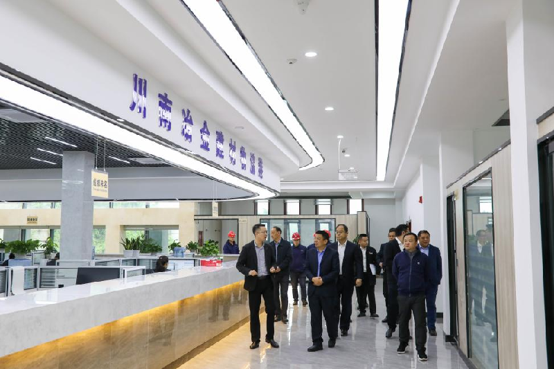 瀘州港務(wù)公司到川威參觀交流(圖4)