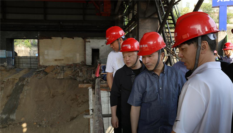 川威集團(tuán)董事長(zhǎng)王勁一行 “五一”勞動(dòng)節(jié)視察連界區(qū)域重點(diǎn)項(xiàng)目(圖4)