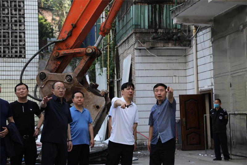 川威集團(tuán)董事長(zhǎng)王勁一行 “五一”勞動(dòng)節(jié)視察連界區(qū)域重點(diǎn)項(xiàng)目(圖7)