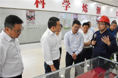 內(nèi)市經(jīng)開區(qū)黨工委書記趙永韋一行到川威調(diào)研