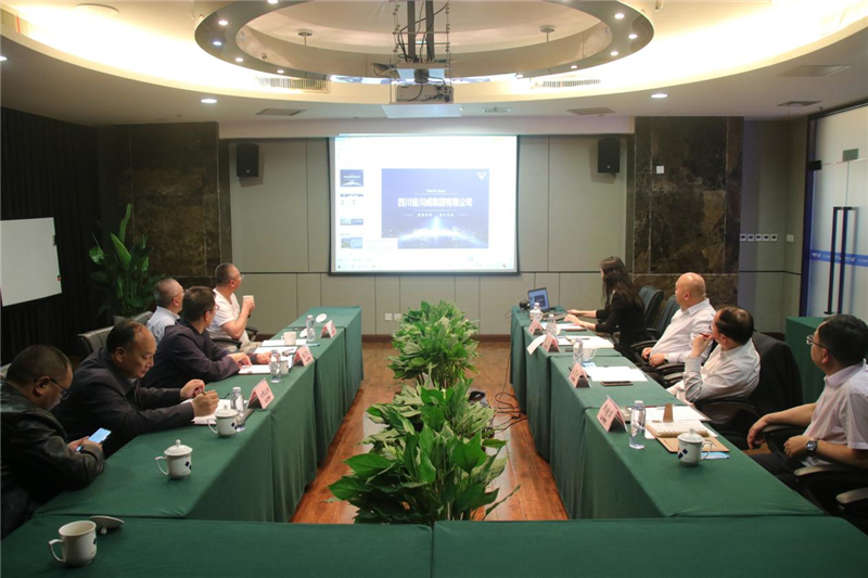 西藏自治區(qū)昌都市市委常委、常務(wù)副市長梅方權(quán)一行蒞臨川威考察交流(圖1)