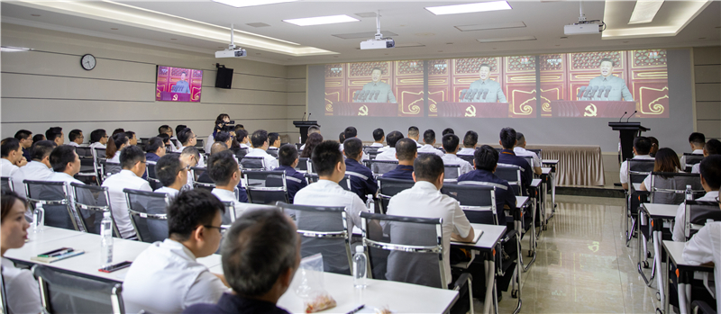 中共成渝釩鈦科技有限公司委員會召開“鑄紅色品格 迎建黨百年”座談會(圖7)