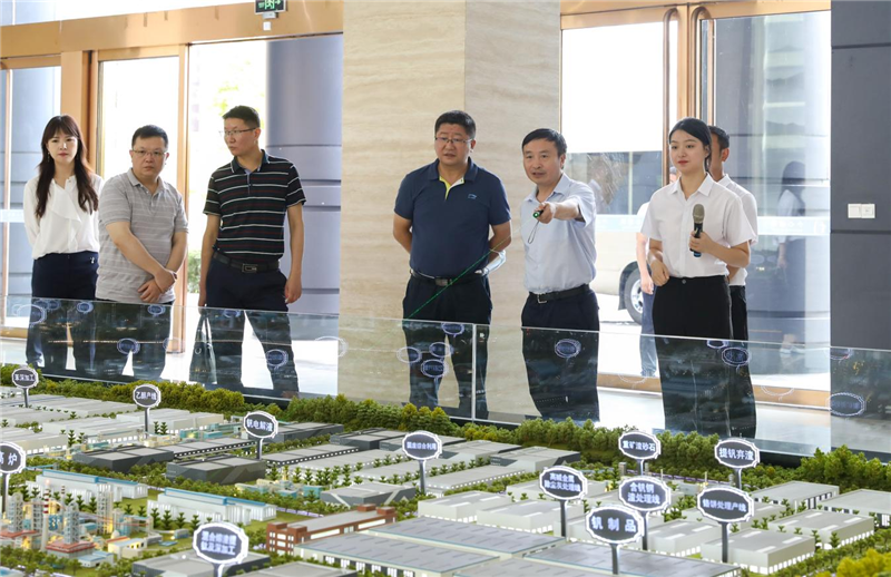 中銀信達(dá)公司與中國銀行四川分行到川威連界基地交流調(diào)研(圖1)