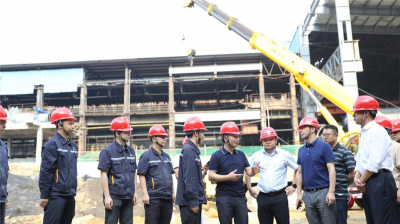 國慶佳節(jié)！川威集團(tuán)董事長王勁一行深入連界區(qū)域重點項目現(xiàn)場考察