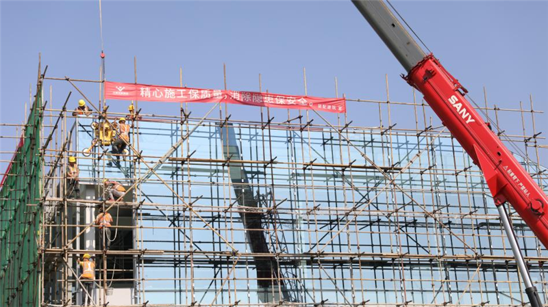 國慶佳節(jié)！川威集團董事長王勁一行深入連界區(qū)域重點項目現(xiàn)場考察(圖5)